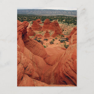 Sandstone Formationen Postkarte