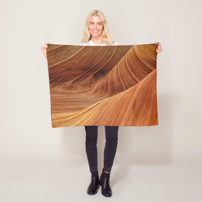 Sandstone Rock Formationen Fleecedecke (Beispiel)
