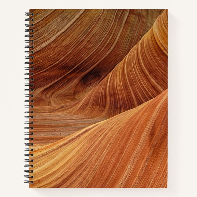 Sandstone Rock Formationen Notizbuch (Vorderseite)