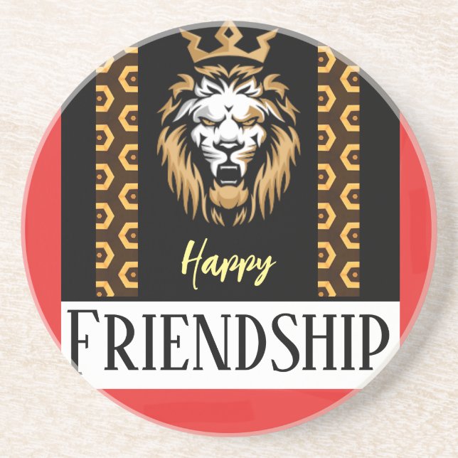 Sandstone Untersetzer Freundschaft Special (Vorne)