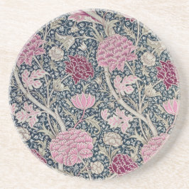 SANDSTONE UNTERSETZER: WILLIAM MORRIS : FLORAL GETRÄNKEUNTERSETZER