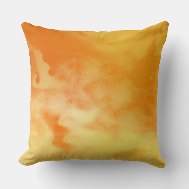 SANDSTONE WATERCOLOR Retro DESIGN Kissen Kissen (Vorderseite)