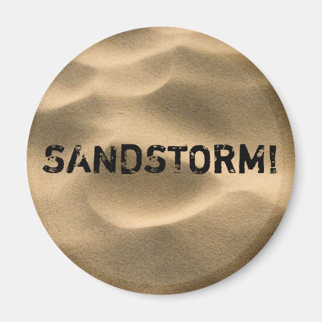 SANDSTORM! MAGNET (Vorne)