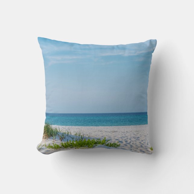 Sandstrand Florida Küste Kissen (Vorderseite)