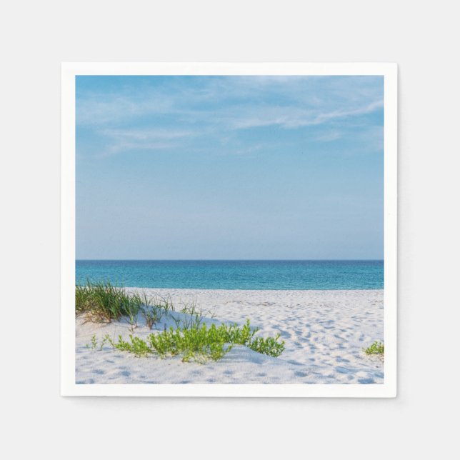 Sandstrand Florida Küste Serviette (Vorderseite)