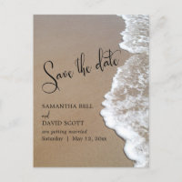 Sandstrand - Hochzeit Save the Date