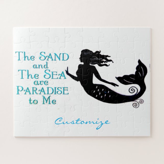 Sandstrand und Meerbusen (Horizontal)