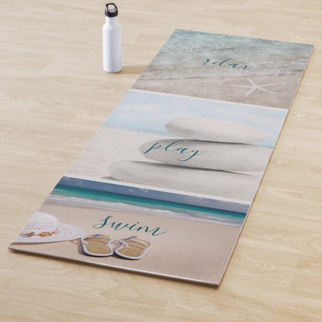 Sandstrände Yogamatte (Beispiel)