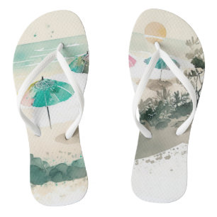 Sandstreifen Flip Flops