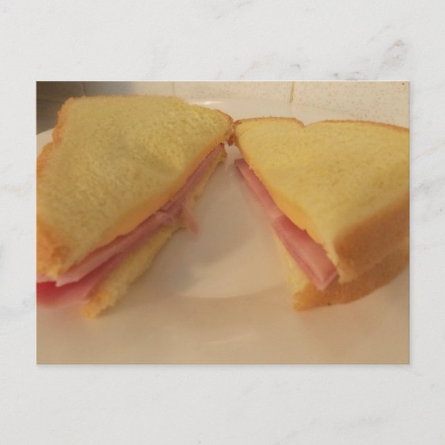 sandwich au jambon au fromage CARTE (Devant)