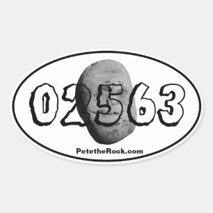 Sandwich-Aufkleber Ovaler Aufkleber