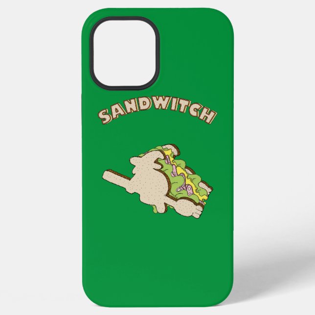 Sandwich iPhone 12 Pro Max Hülle (Rückseite)