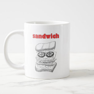 Sandwich Jumbo-Tasse