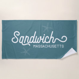 Sandwich Massachusetts Nautical Strandtuch