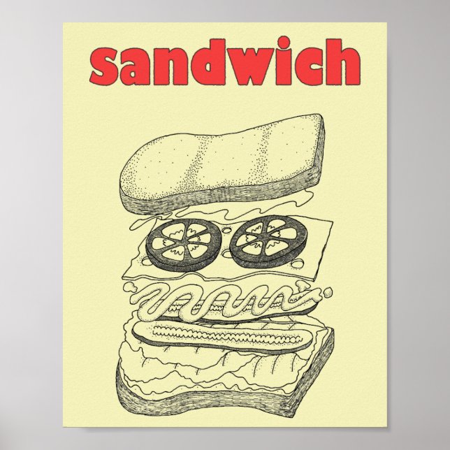 Sandwich Poster (Vorne)