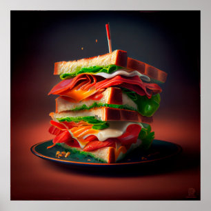 Sandwich-Poster Poster