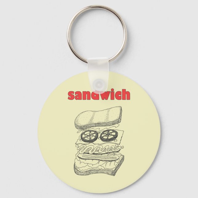 Sandwich Schlüsselanhänger (Vorderseite)