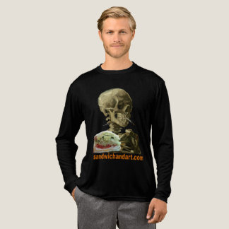 Sandwich und Totenkopf Tri-Blend Shirt