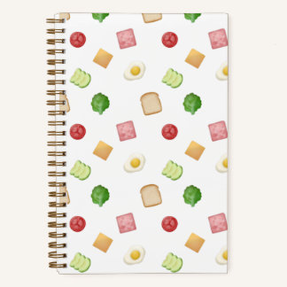 Sandwich Weiß Notizbuch