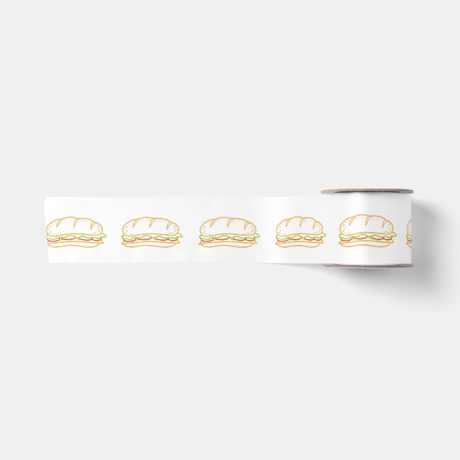 Sandwichfutter Satinband (Vorderseite)