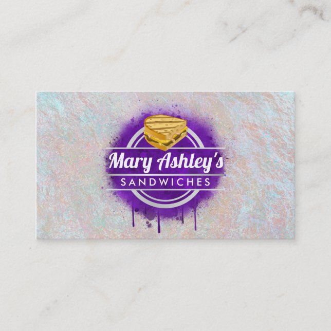 Sandwichs carte de visite (Devant)