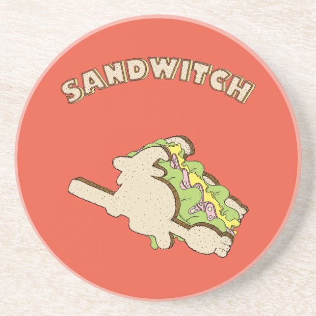 Sandwitch Getränkeuntersetzer (Vorne)