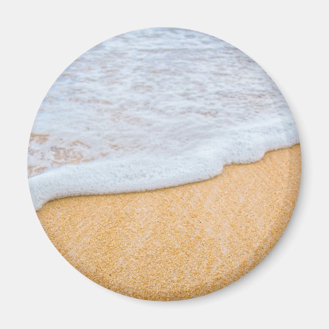 Sandy Beach mit Foamy Surf Magnet (Vorne)