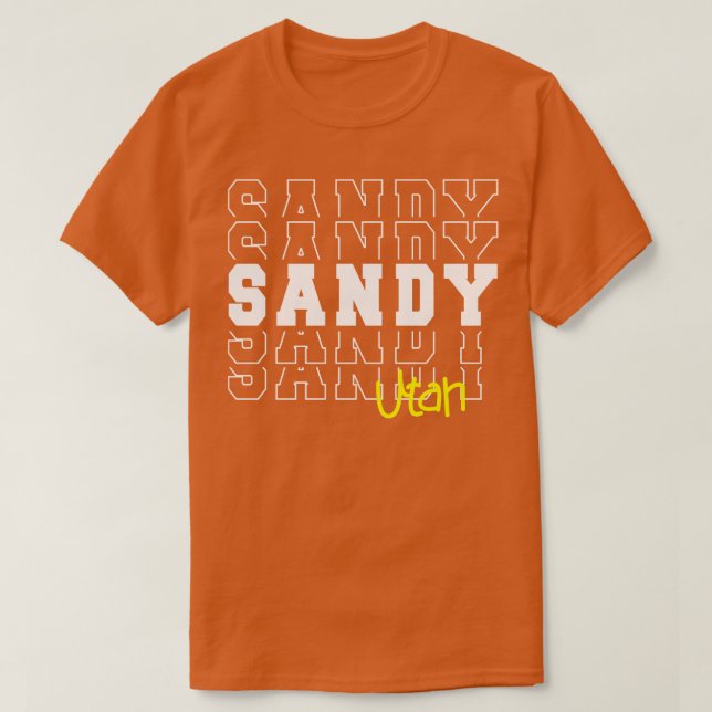 Sandy City Utah Sandy UT T-Shirt (Design vorne)