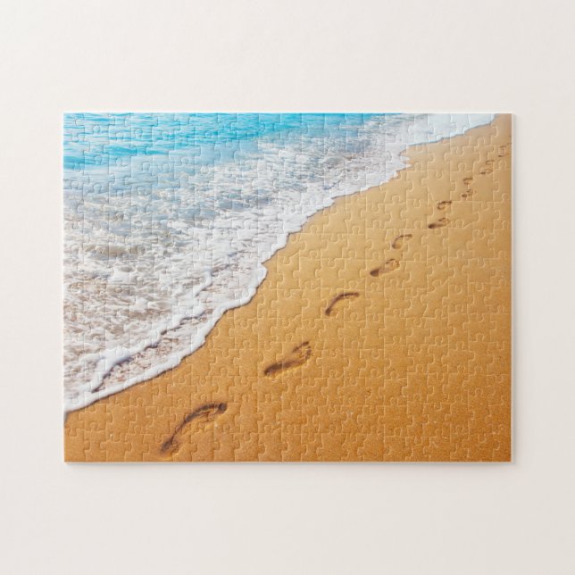 Sandy Footprints (Horizontal)
