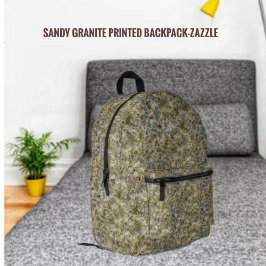 Sandy Granite Bedruckter Rucksack