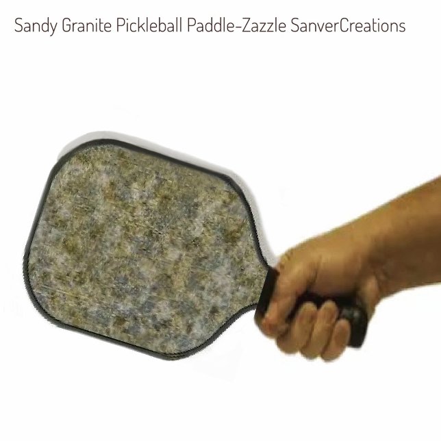 Sandy Granite Pickleball Paddle (Von Creator hochgeladen)