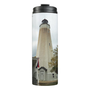 Sandy-Haken-Leuchtturm Thermosbecher