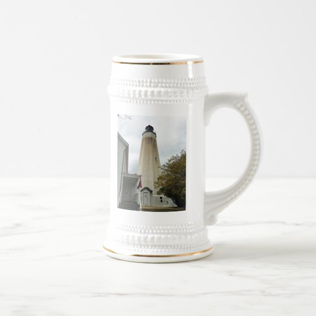 Sandy Hook Leuchtturm Bierglas (Rechts)