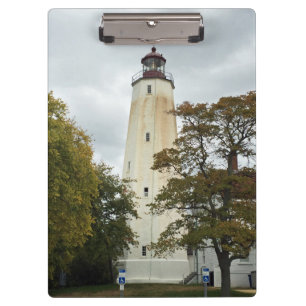 Sandy Hook Leuchtturm Klemmbrett