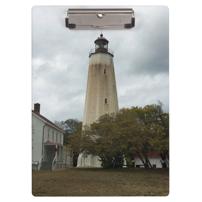 Sandy Hook Leuchtturm Klemmbrett (Vorderseite)