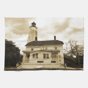 Sandy Hook Leuchtturm Küchentuch