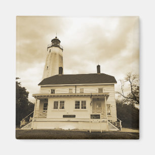 Sandy Hook Leuchtturm Magnet