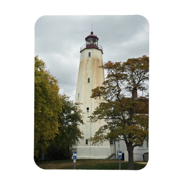 Sandy Hook Leuchtturm Magnet (Vertikal)