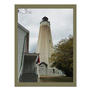 Sandy Hook Leuchtturm Poster