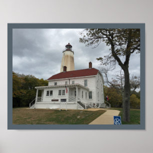 Sandy Hook Leuchtturm Poster