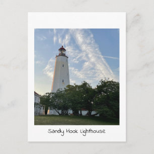 Sandy Hook Leuchtturm Postkarte