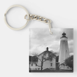 Sandy Hook Leuchtturm Schlüsselanhänger