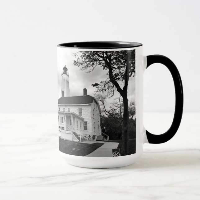Sandy Hook Leuchtturm Tasse (Rechts)