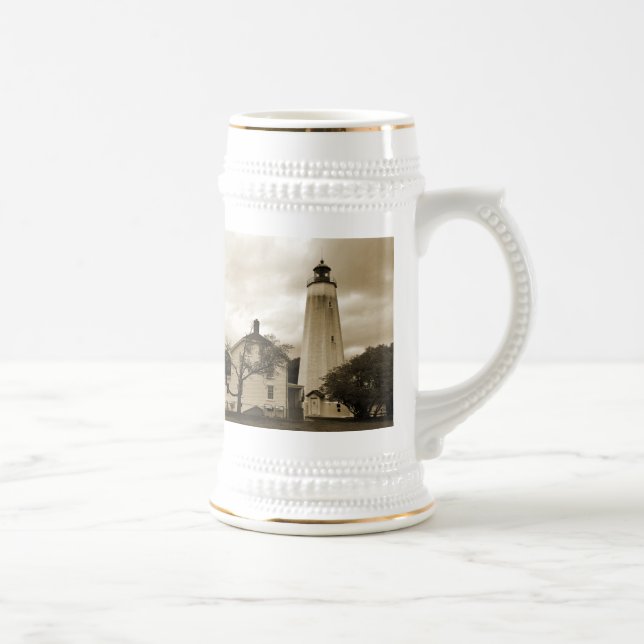 Sandy Hook Lighthouse Bierglas (Rechts)