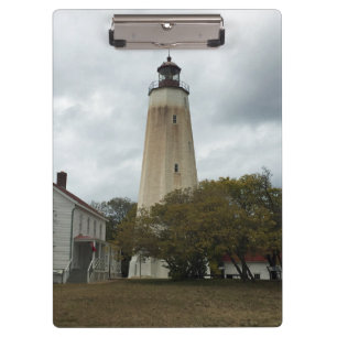 Sandy Hook Lighthouse Klemmbrett