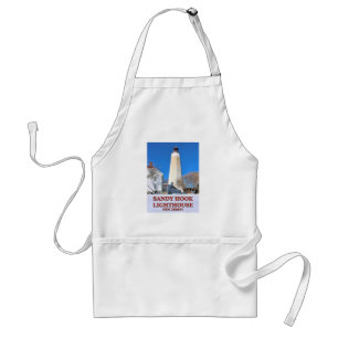 Sandy Hook Lighthouse New Jersey Cooking Schürze