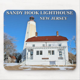 Sandy Hook Lighthouse, New Jersey Mousepad