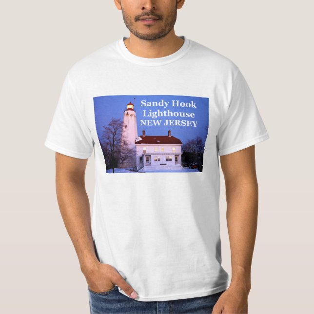 Sandy Hook Lighthouse, New Jersey T - Shirt (Vorderseite)