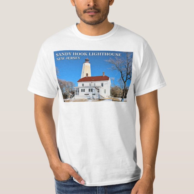 Sandy Hook Lighthouse, New Jersey T - Shirt (Vorderseite)