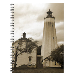Sandy Hook Lighthouse Notizblock